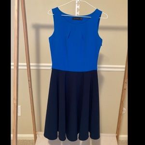 The Limited Color-blocked Cocktail Dress